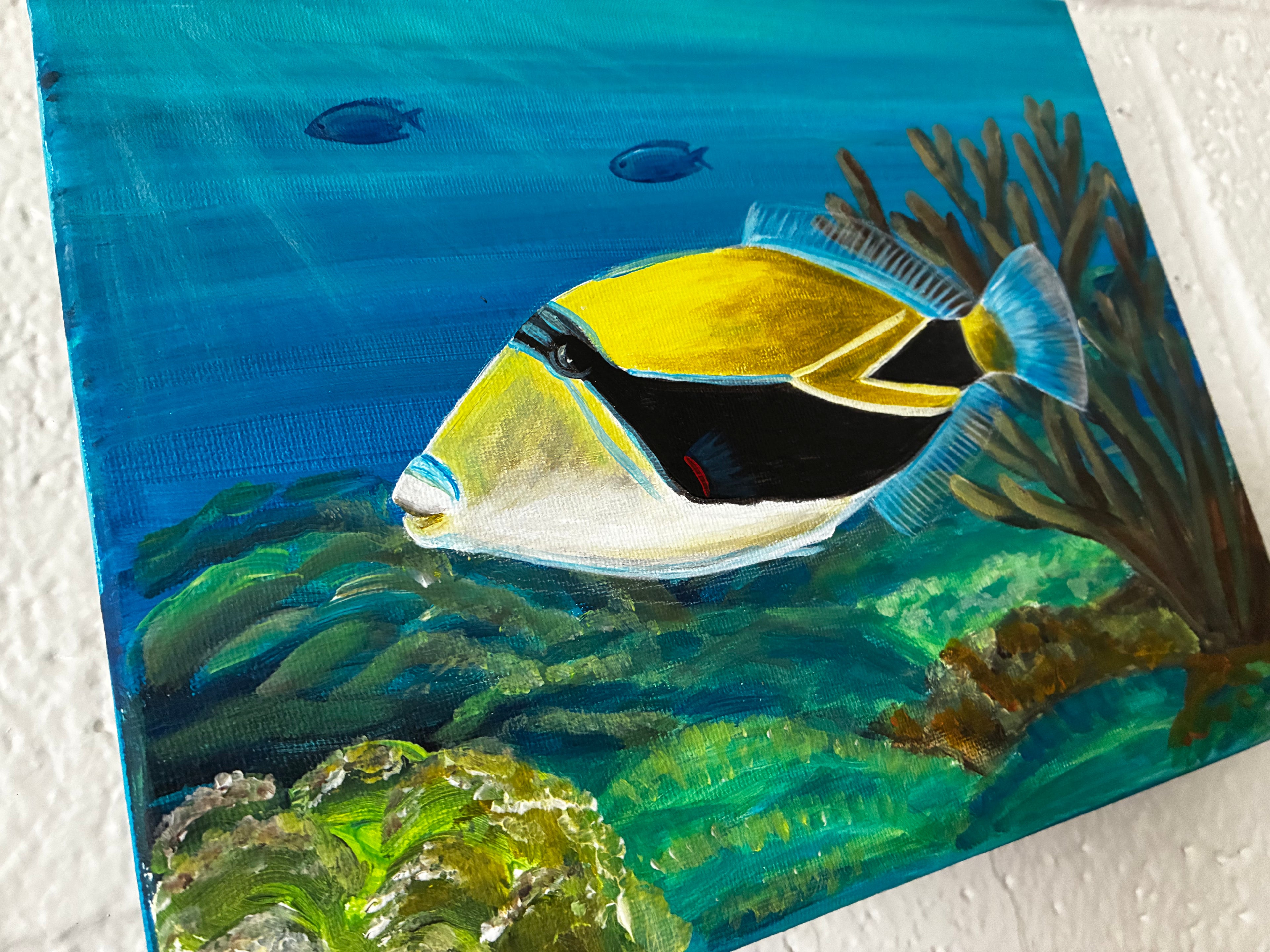 Humuhumnukunukuapua’a painting