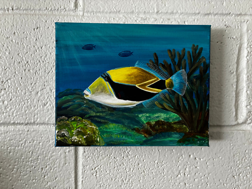 Humuhumnukunukuapua’a painting