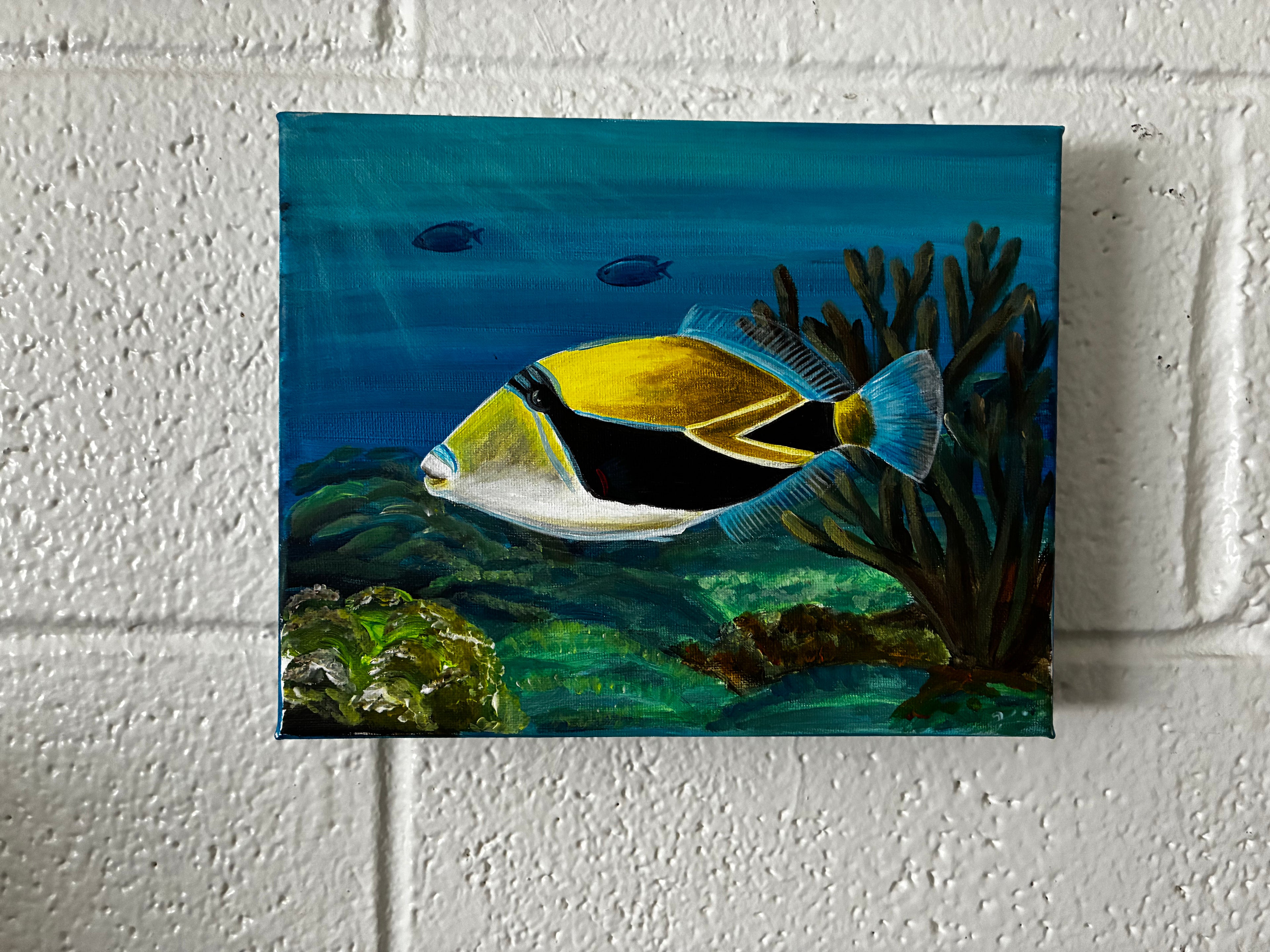 Humuhumnukunukuapua’a painting
