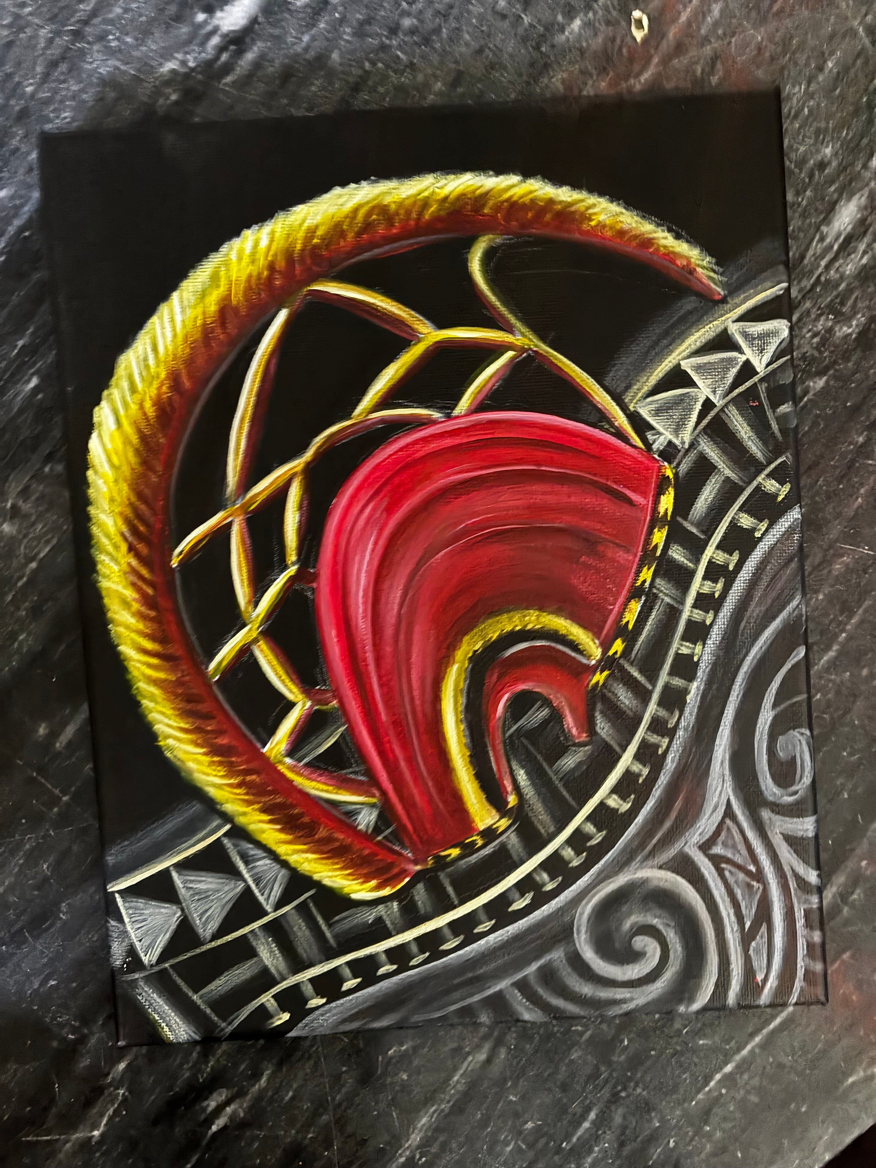 Hawaiian Mahiole helmet – Kilaarts by Kimberly