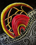 Hawaiian Mahiole helmet