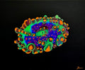 Bounce mushroom coral UB reactive painting