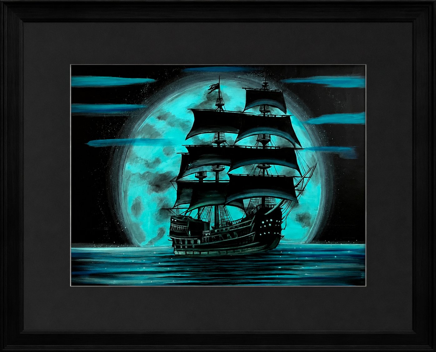 Pirate ship print