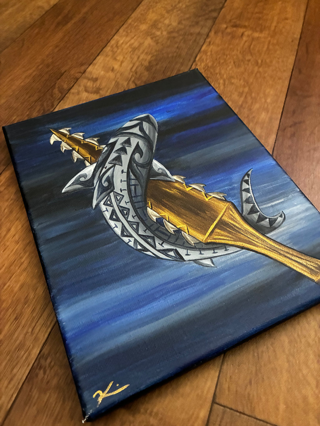 Hawaiian Shark painting