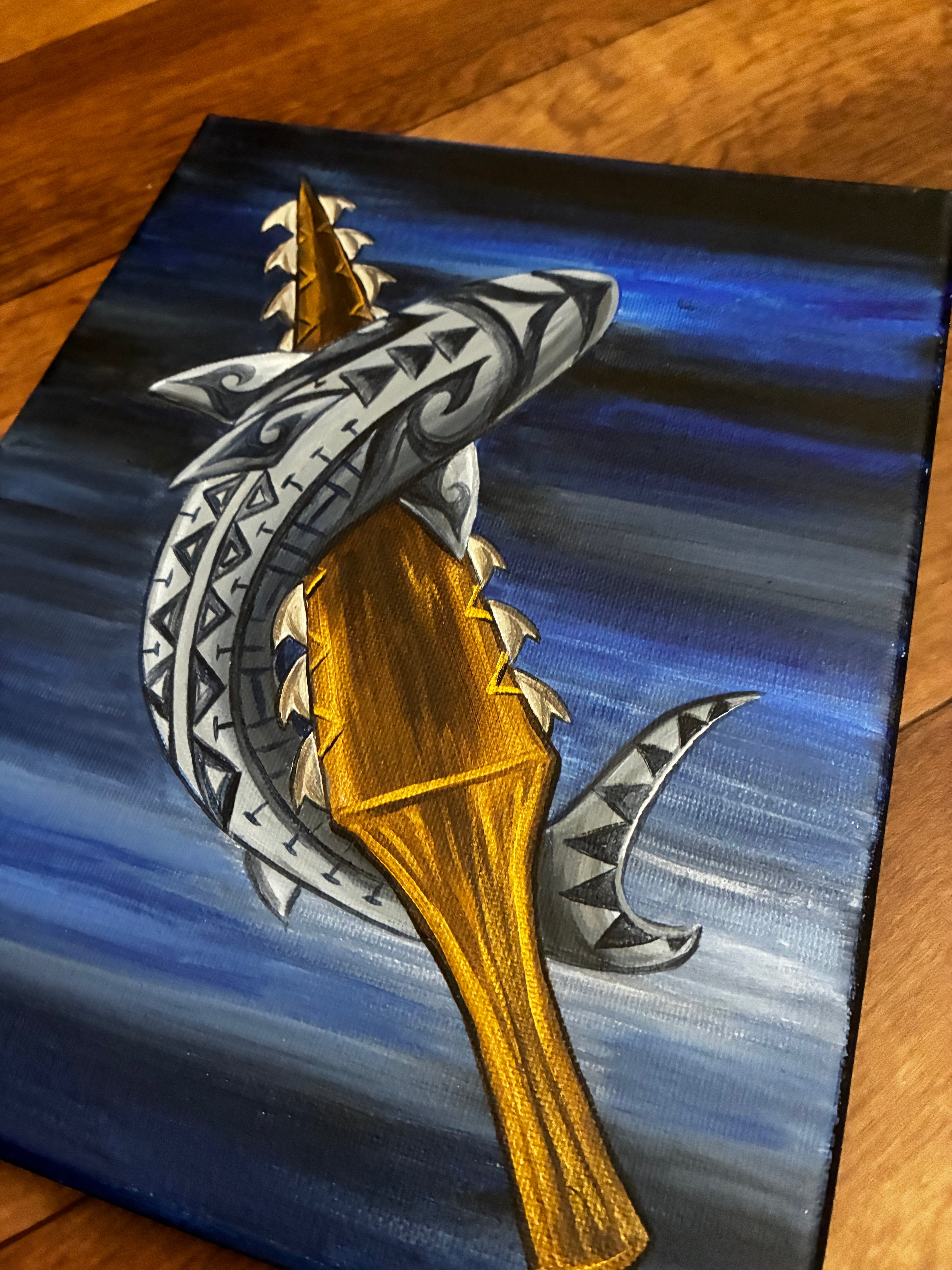 Hawaiian Shark painting