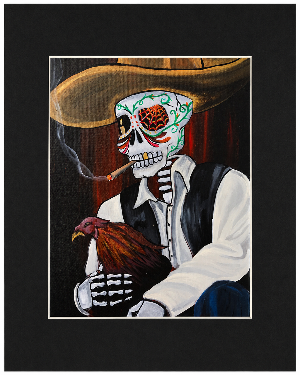 Dia de Los Muertos sugar skull