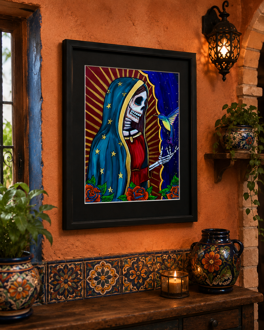 Virgin de Guadalupe art print