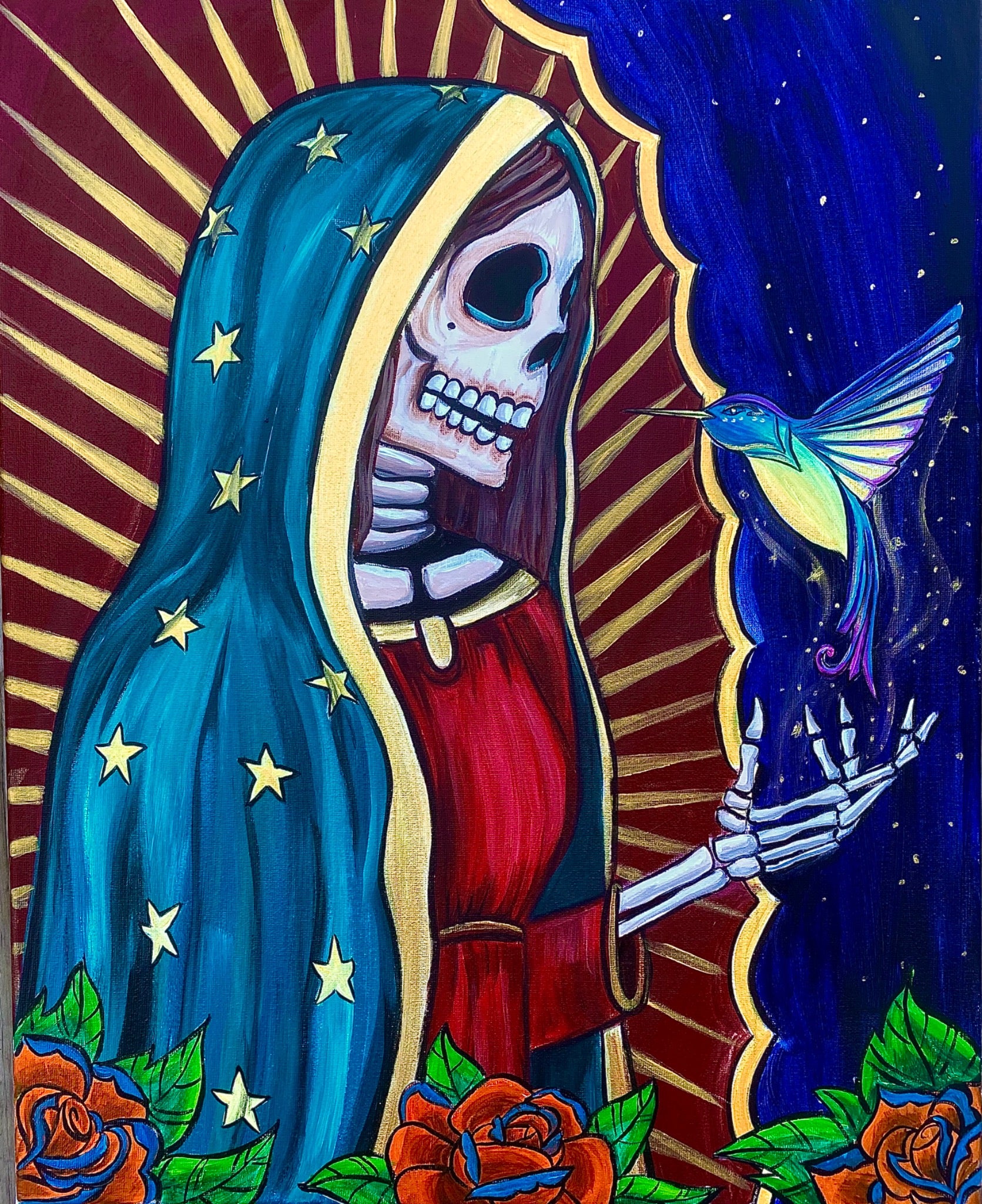 Virgin de Guadalupe art print