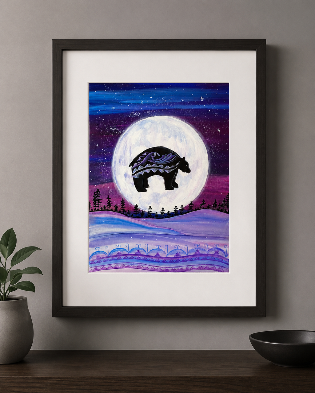 Mohawk Valley Bear Clan art