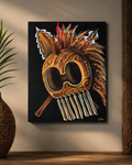 Makini Hawaiian helmet