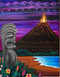 Hawaiian tiki art